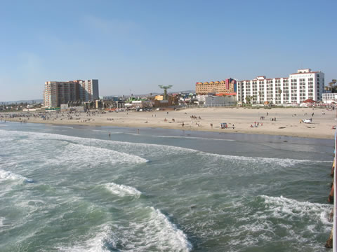 Rosarito Beach Hotel. Located near the south end of the 'Municipality' of 